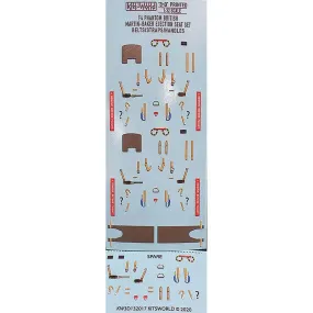 1:32 F4 Phantom British 3D Seat Belts KW3D132017 Kits-World