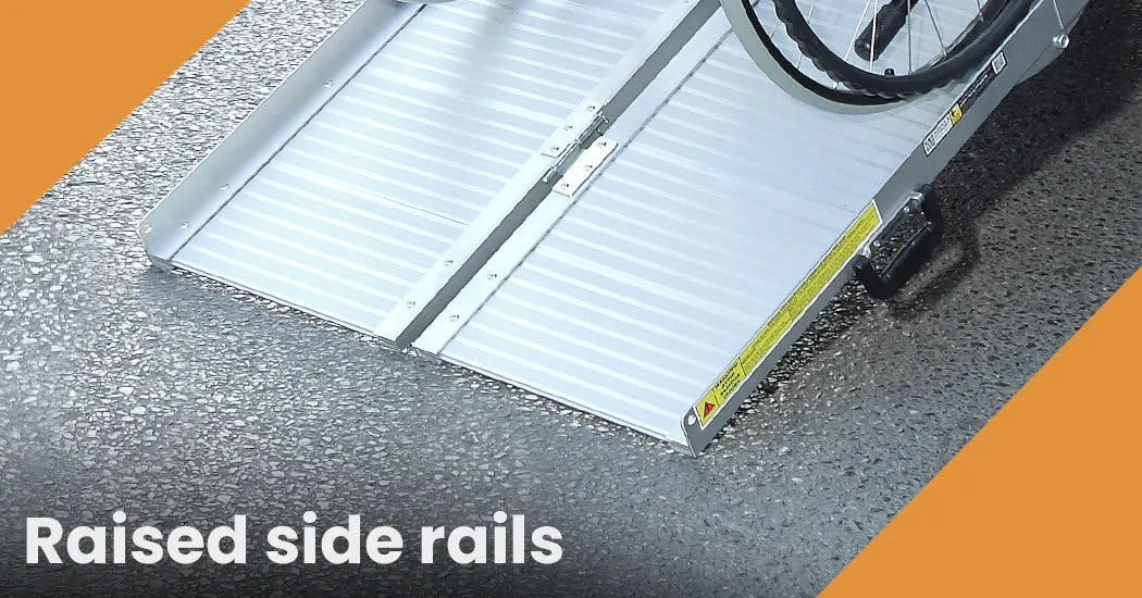 152cm Folding Wheelchair Ramp, 275kg Capacity - Equipmed