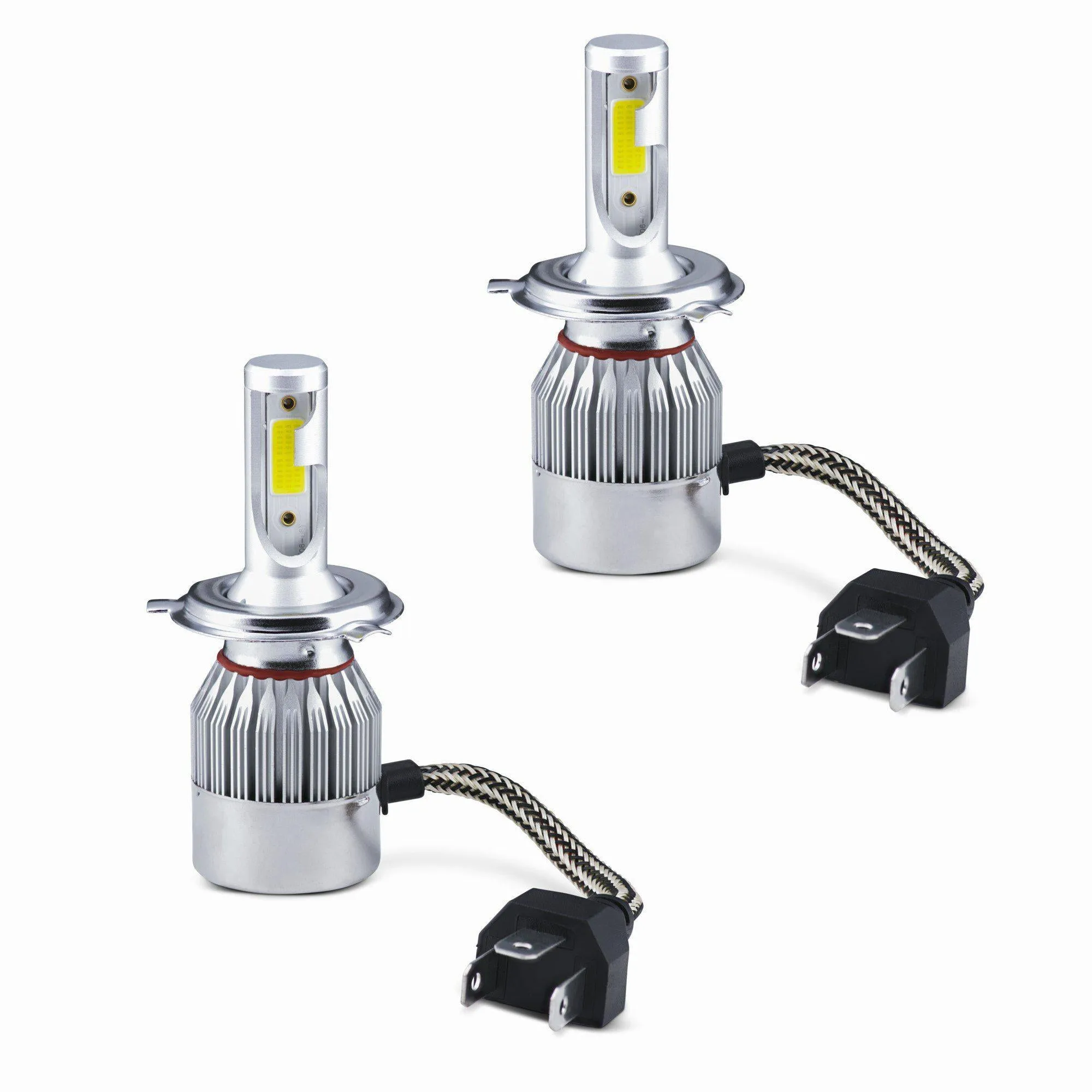 1994 Yamaha ET410TR Enticer II LT Headlight Bulb High Beam and Low Beam 9003 LED Kit
