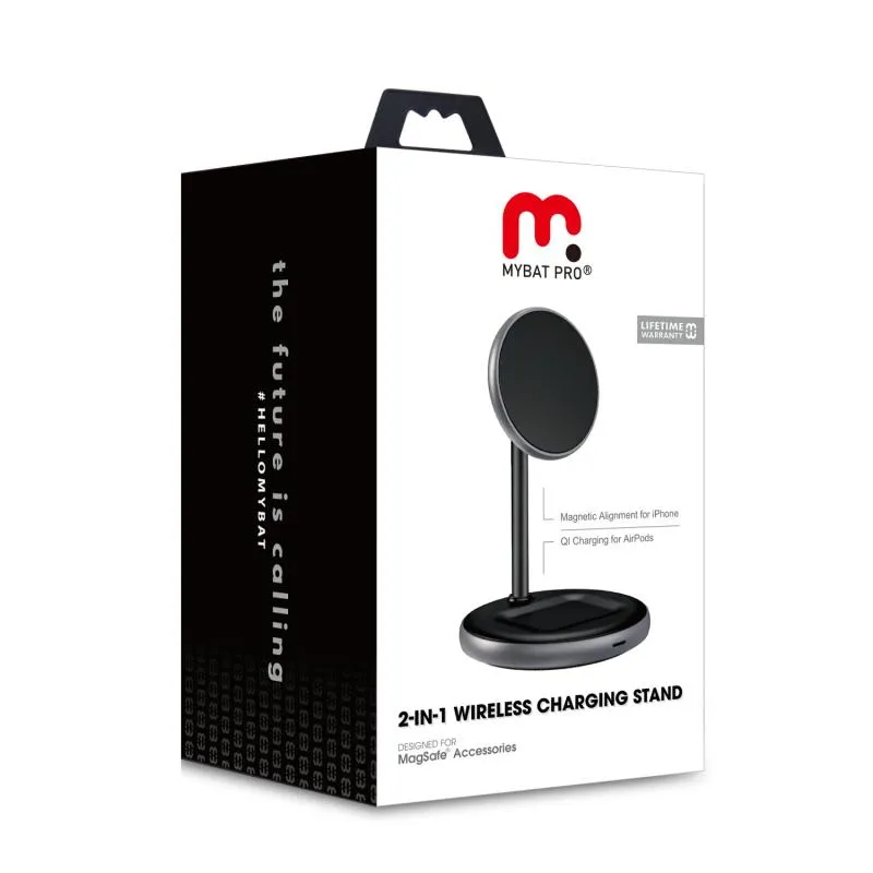 2-in-1 MagSafe Wireless Charging Stand