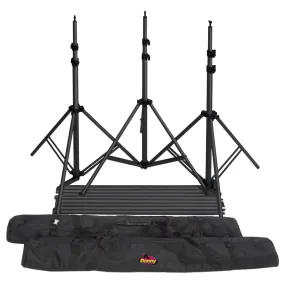 20ft. Wide Photography Backdrop Stand - BS-1020 - Bundle