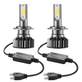 2PCS Mini Car LED Headlight Bulb H1 H7 H8/H9/H11 9005/HB3