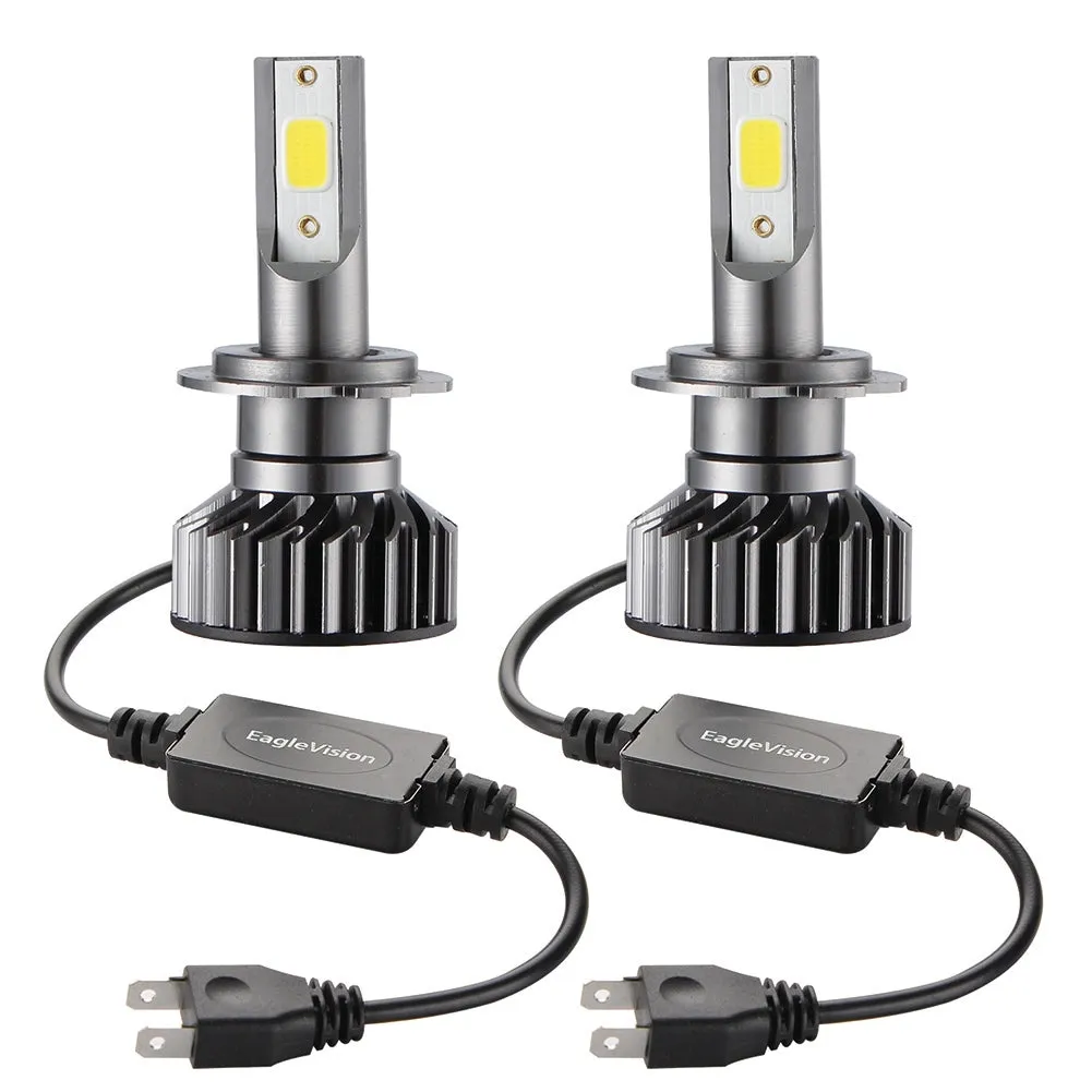2PCS Mini Car LED Headlight Bulb H1 H7 H8/H9/H11 9005/HB3