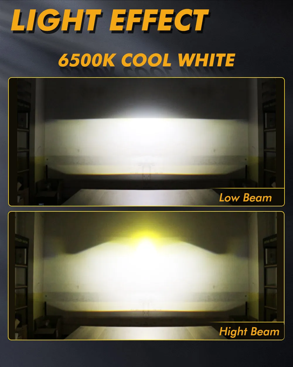 🆕3 Inch 104W Bi-LED Projector Lens Fog Light 3-Colors Switchback Hyperboid Lens Fog Light With High Beam Auxiliary For Toyota/Honda | 2 PCS/Set