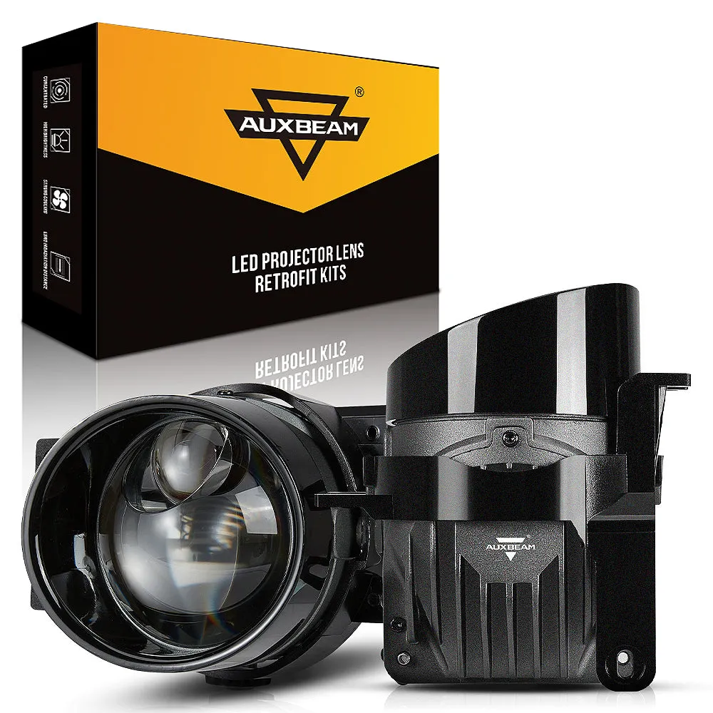 🆕3 Inch 86W Bi-LED Projector Lens Fog Light 6000K Hyperboloid Lens Fog Light With High Beam Auxiliary For Toyota/Honda | 2 PCS/Set