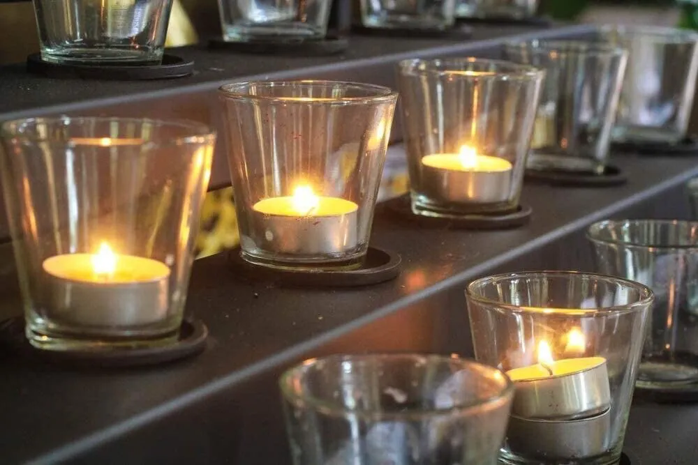 30 PCS Unscented White Tealight Candles 4 Hours Burn Time Dripless Long Lasting