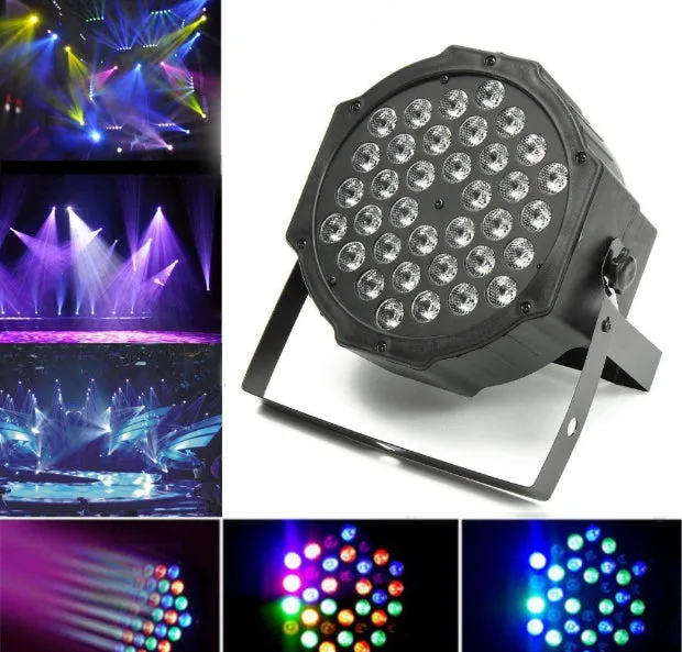 36 LEDs Professional DMX-512 RGB LED Strobe Stage PAR Light 5 in 1