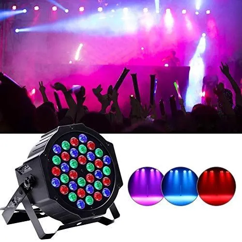 36 LEDs Professional DMX-512 RGB LED Strobe Stage PAR Light 5 in 1