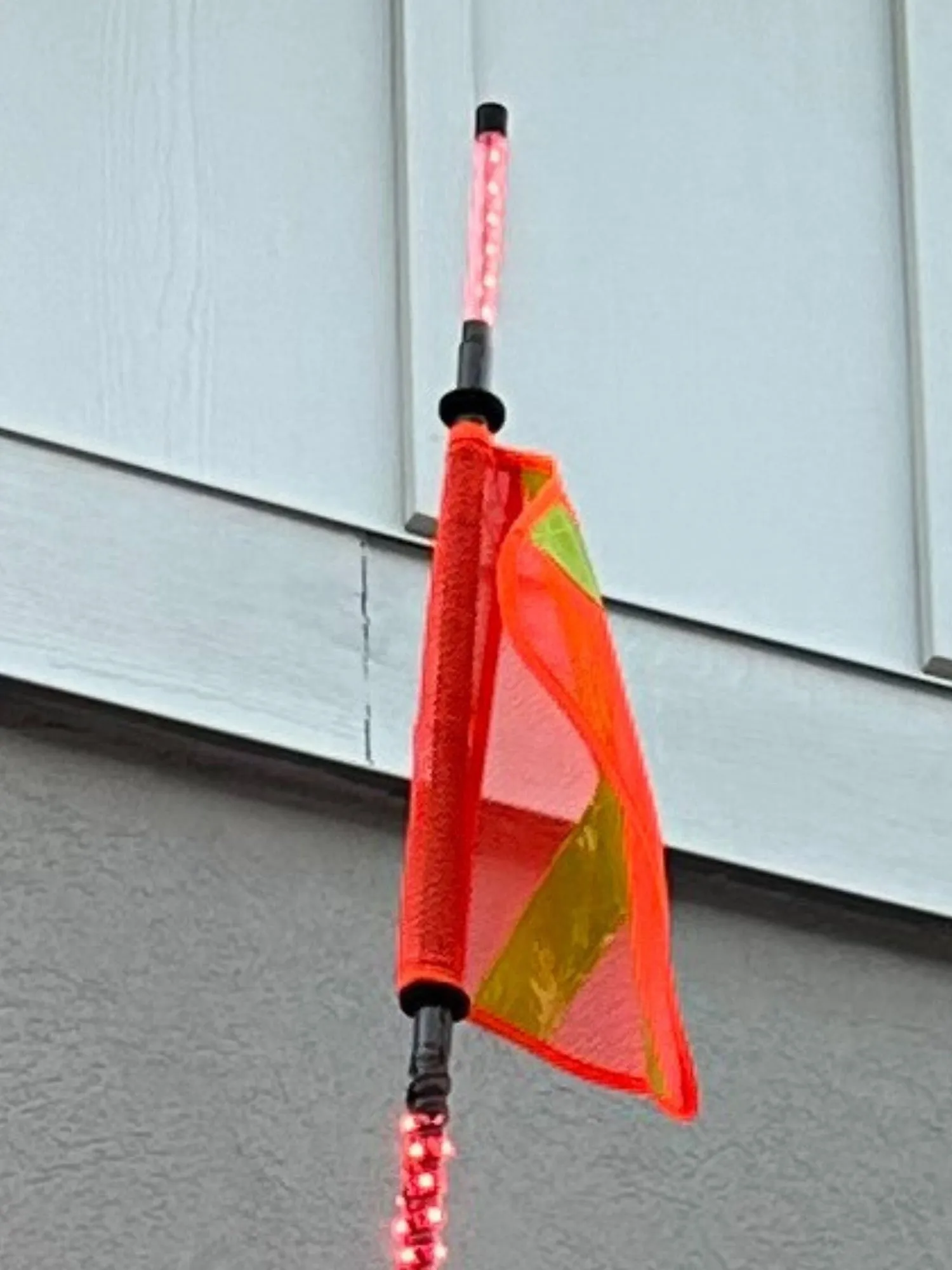 4' LED Whip Xtreme Mining Industrial Safety Single Whip