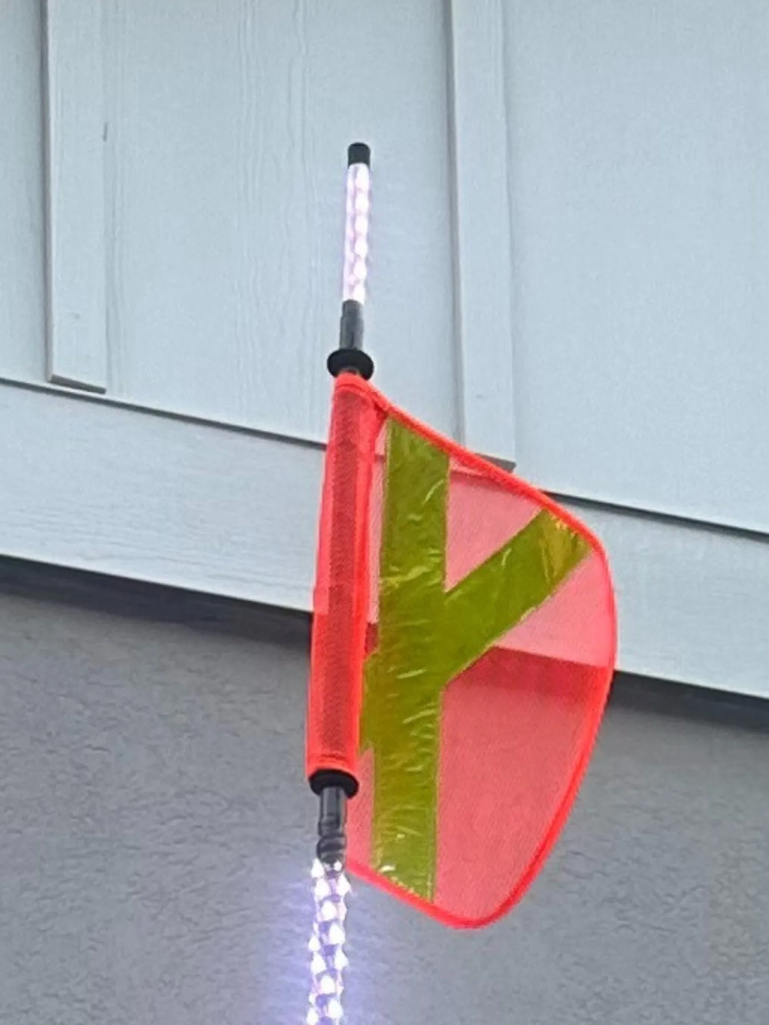 4' LED Whip Xtreme Mining Industrial Safety Single Whip