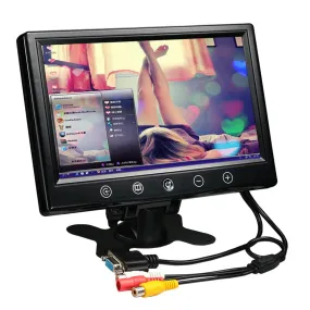 9 Inch High-Definition Car Monitor Rearview Camera Parking