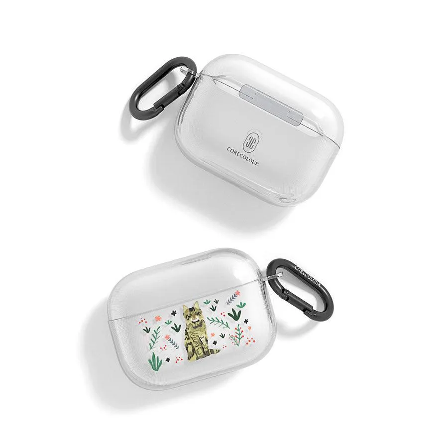 A Purr-fect Day Mainecoon Cat AirPods Pro Case