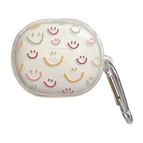 Anymob Earphone Case Colored Big Smiles For Redmi Buds 4 Lite Soft Protective Earphone Case Charging Box Shell