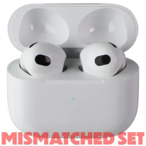 Apple AirPods (3rd Gen) Wireless Earbuds with Lightning 8-Pin Case/Mismatched