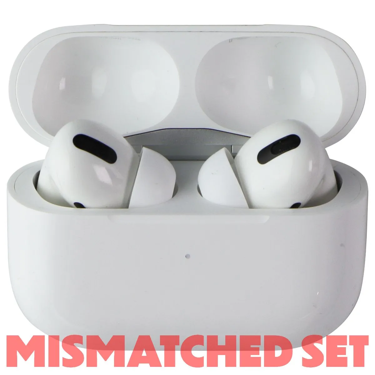Apple AirPods Pro (1st Gen) Wireless Earbuds w/ Lightning 8-Pin Case/Mismatched