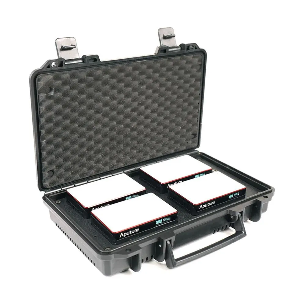 Aputure MC RGBWW (AL-MC) LED 4 Light Travel Kit With Charging Case