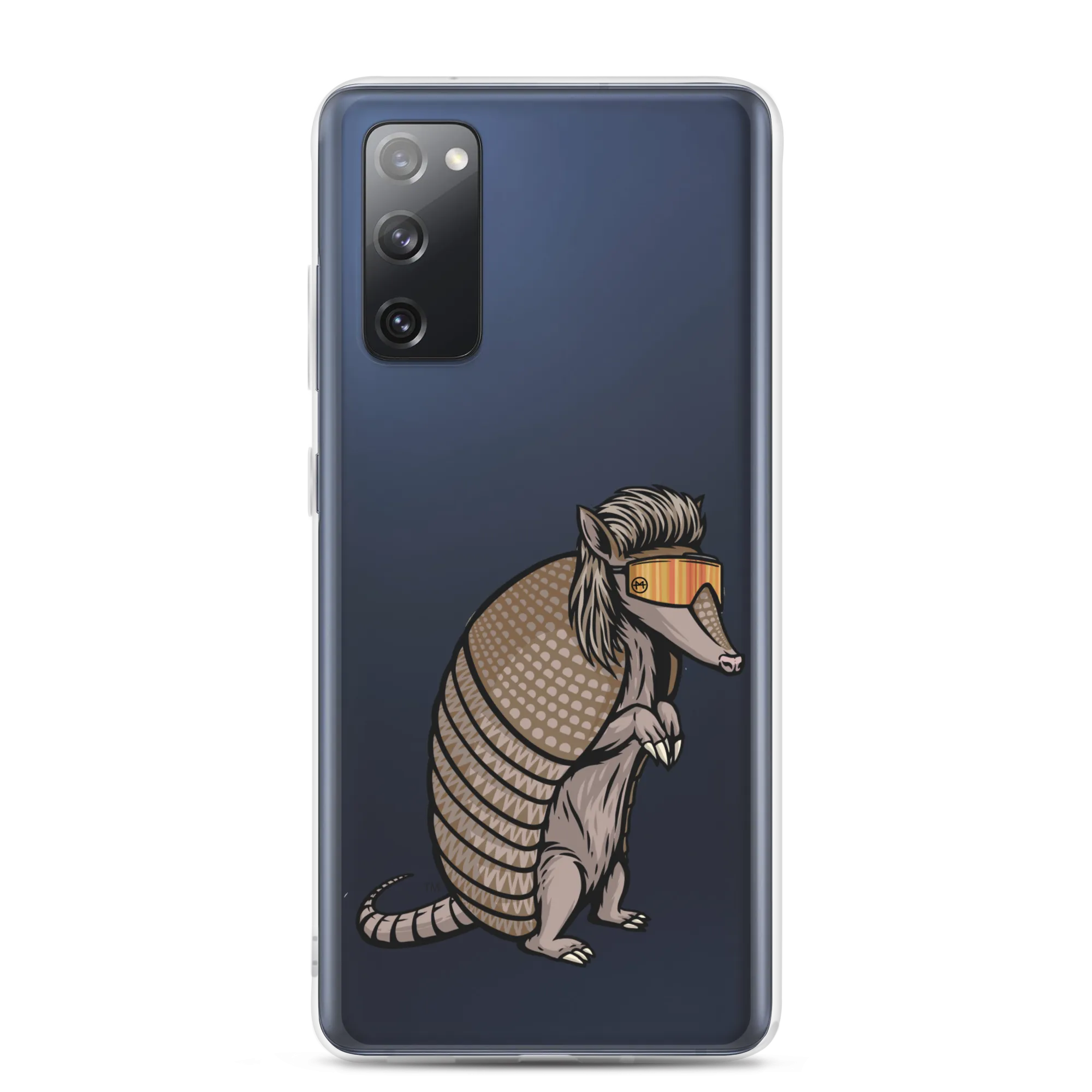 Armadillo Mullet Samsung Case - Clear