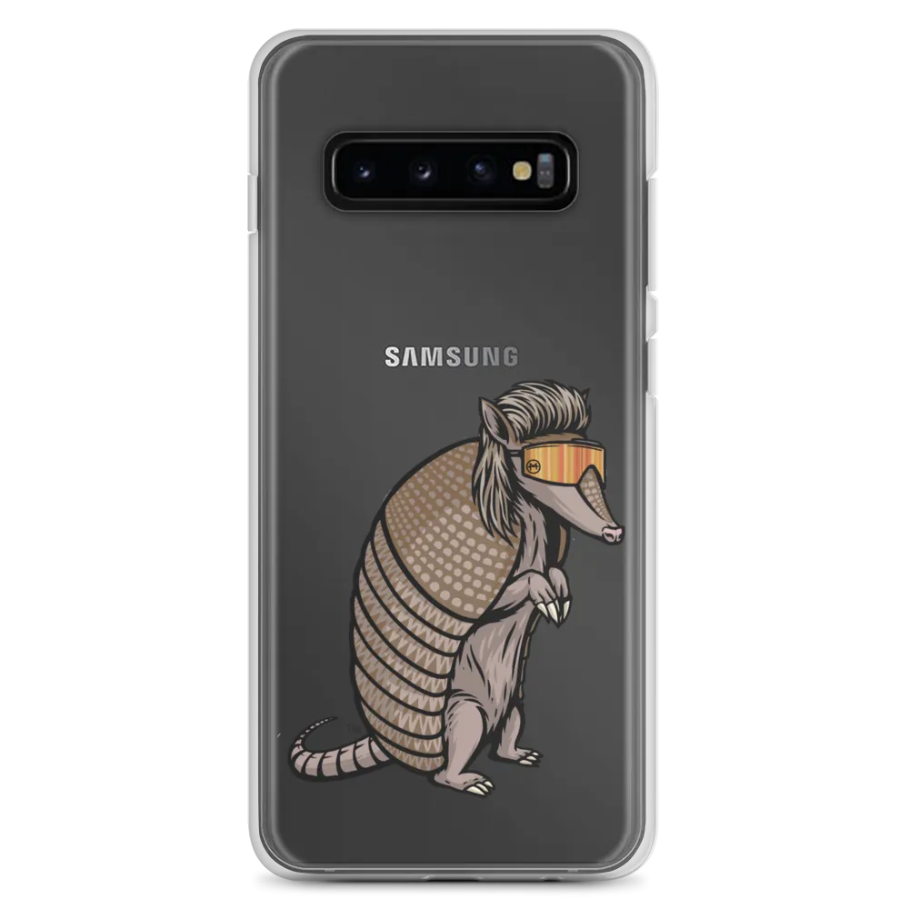 Armadillo Mullet Samsung Case - Clear