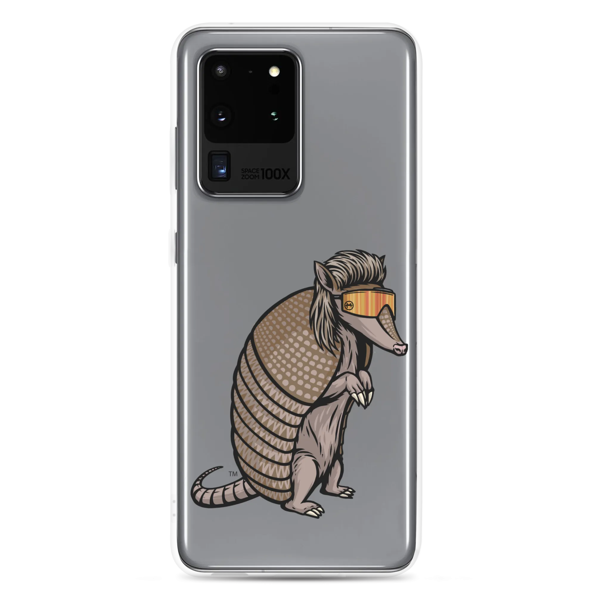 Armadillo Mullet Samsung Case - Clear