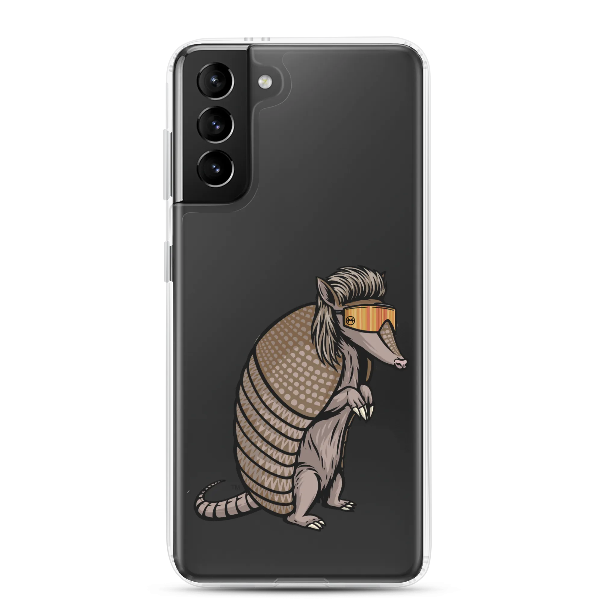 Armadillo Mullet Samsung Case - Clear