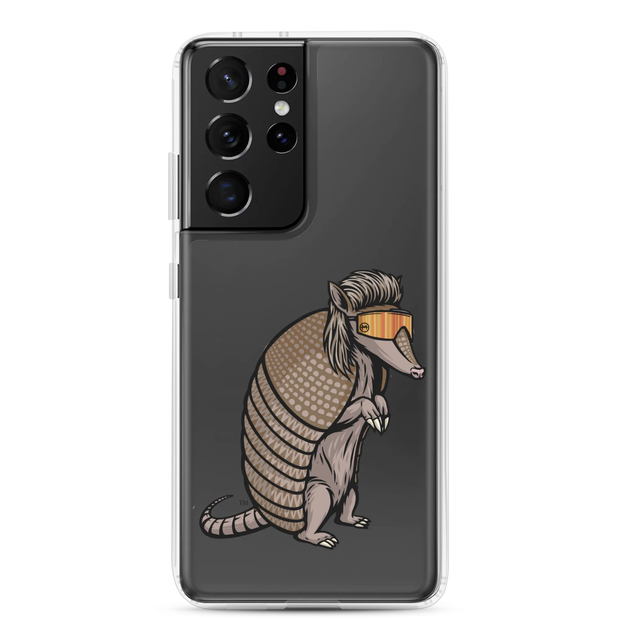 Armadillo Mullet Samsung Case - Clear