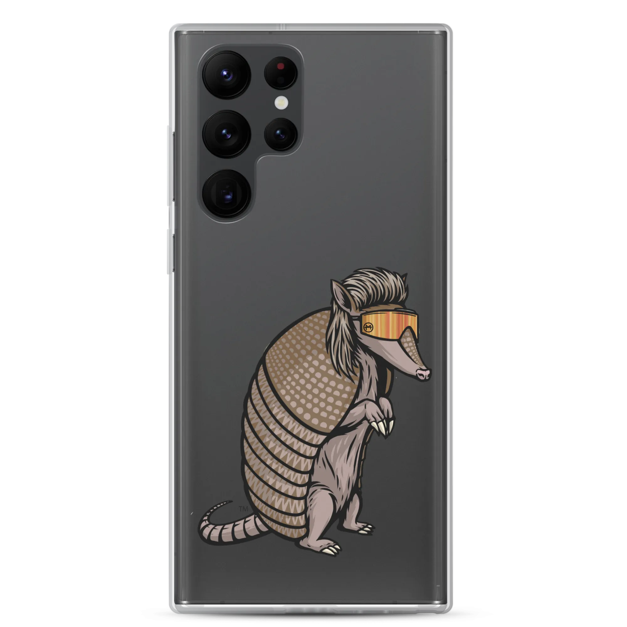 Armadillo Mullet Samsung Case - Clear