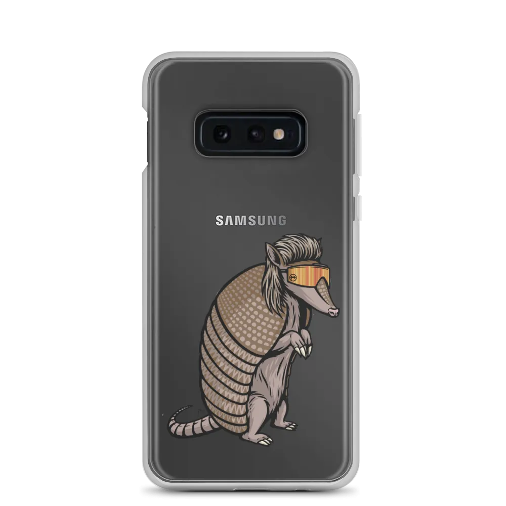 Armadillo Mullet Samsung Case - Clear