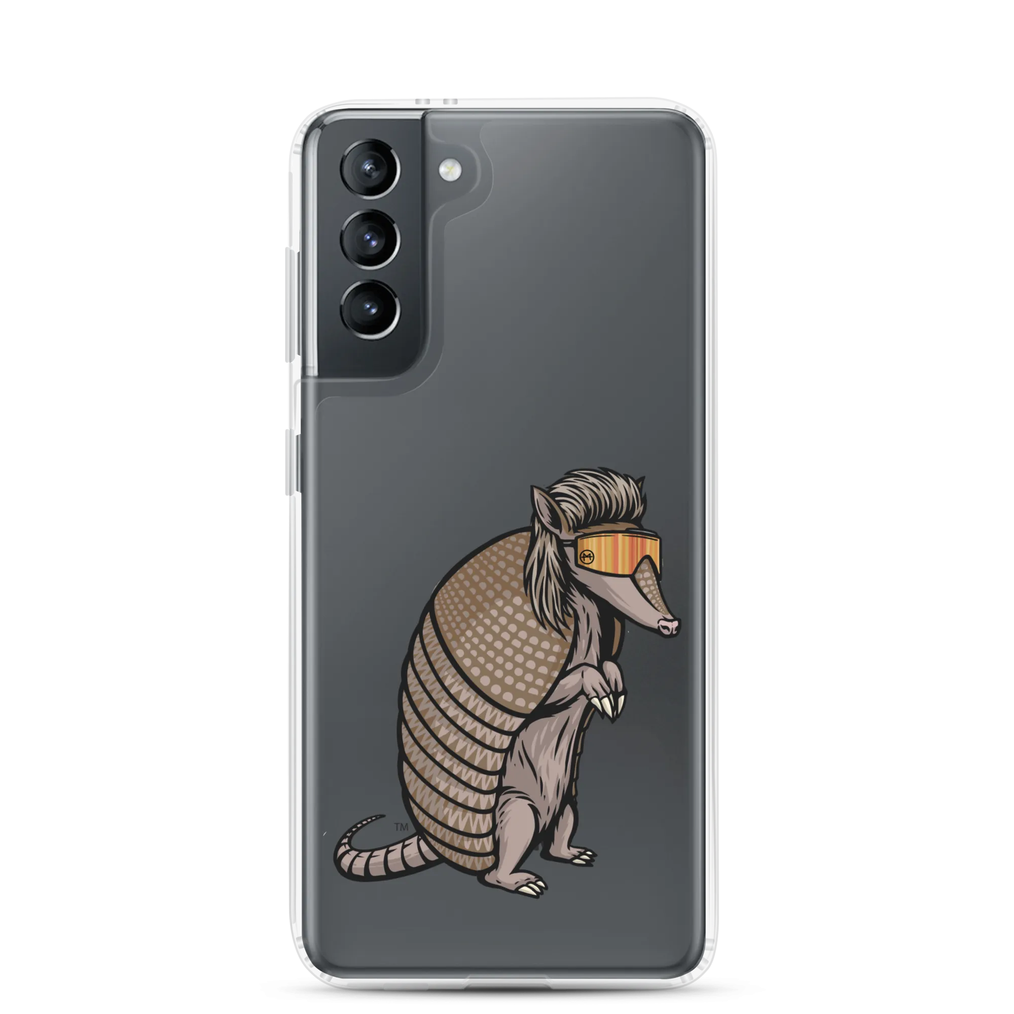 Armadillo Mullet Samsung Case - Clear