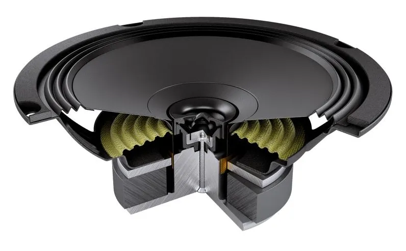 Audison APX 6.5 Prima 2-Way 6.5 Inch Coaxial Speaker (Pair)
