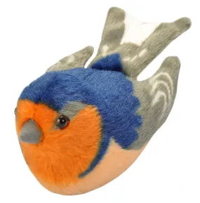 Audubon II Barn Swallow Stuffed Animal with Sound - 5"
