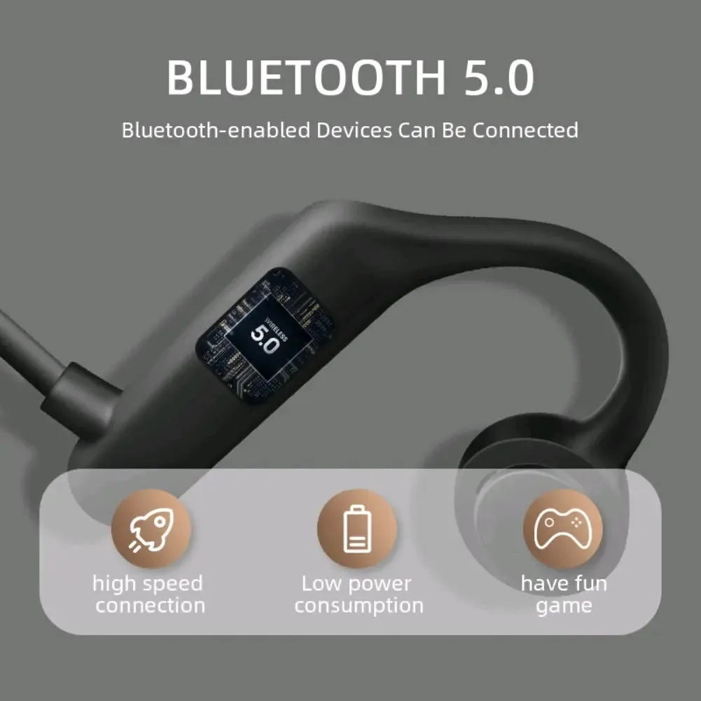 Auriculares Bluetooth de conducción ósea