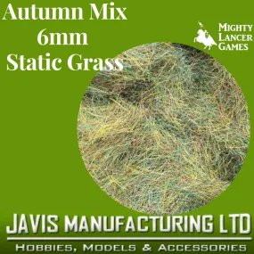 Autumn Mix 6mm Static Grass - Javis Tub