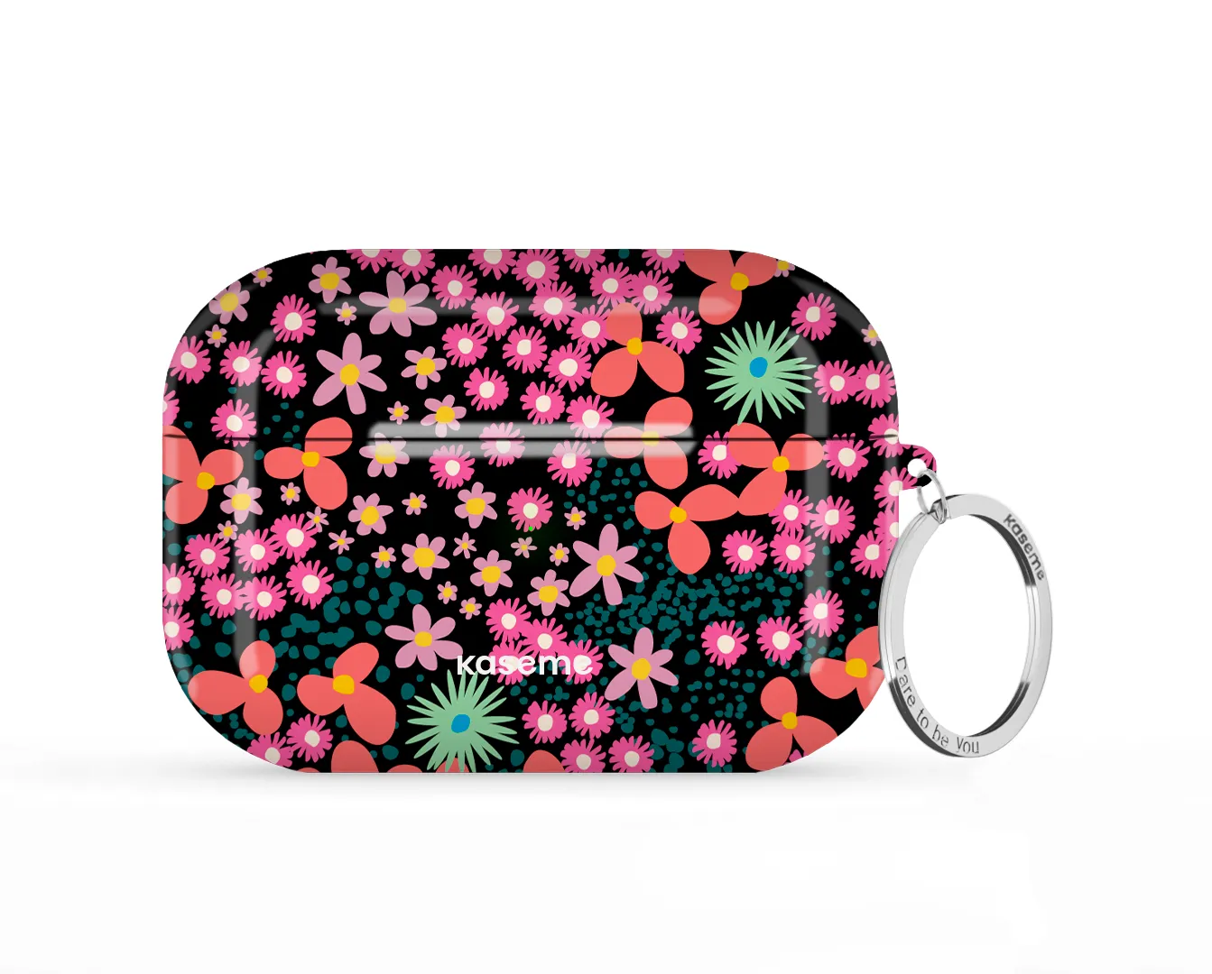 Azalea Black AirPods Case