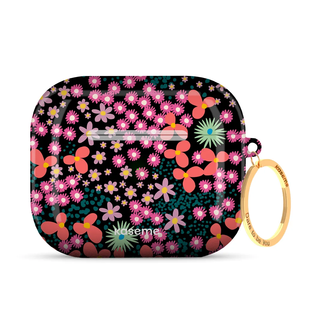 Azalea Black AirPods Case