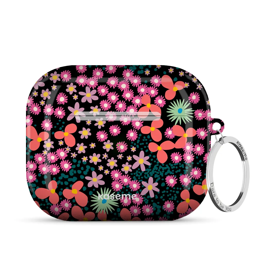 Azalea Black AirPods Case