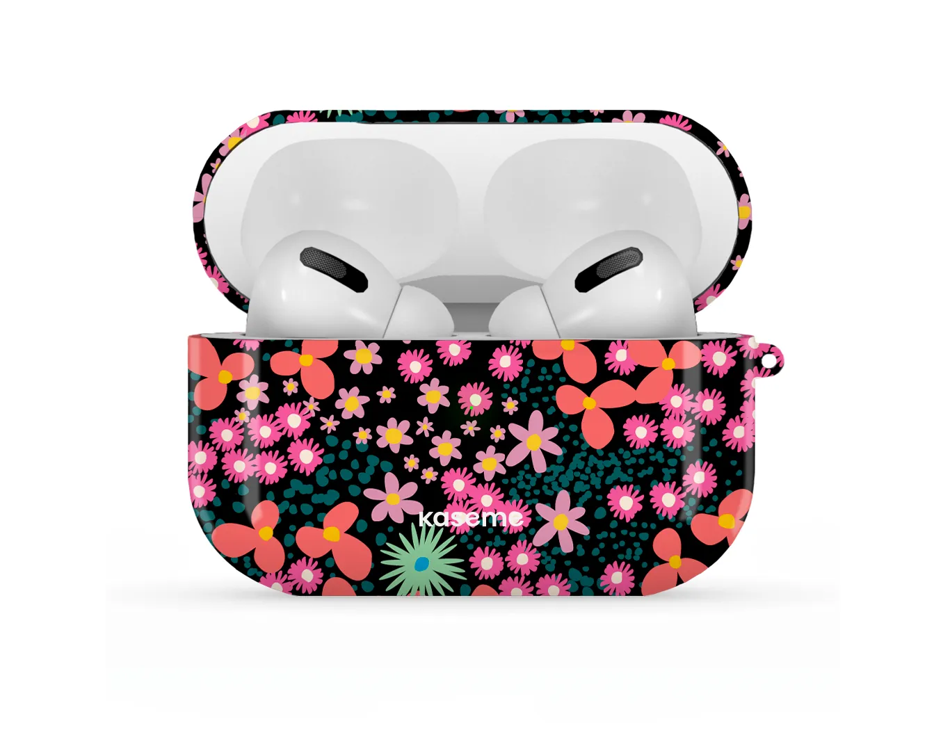 Azalea Black AirPods Case