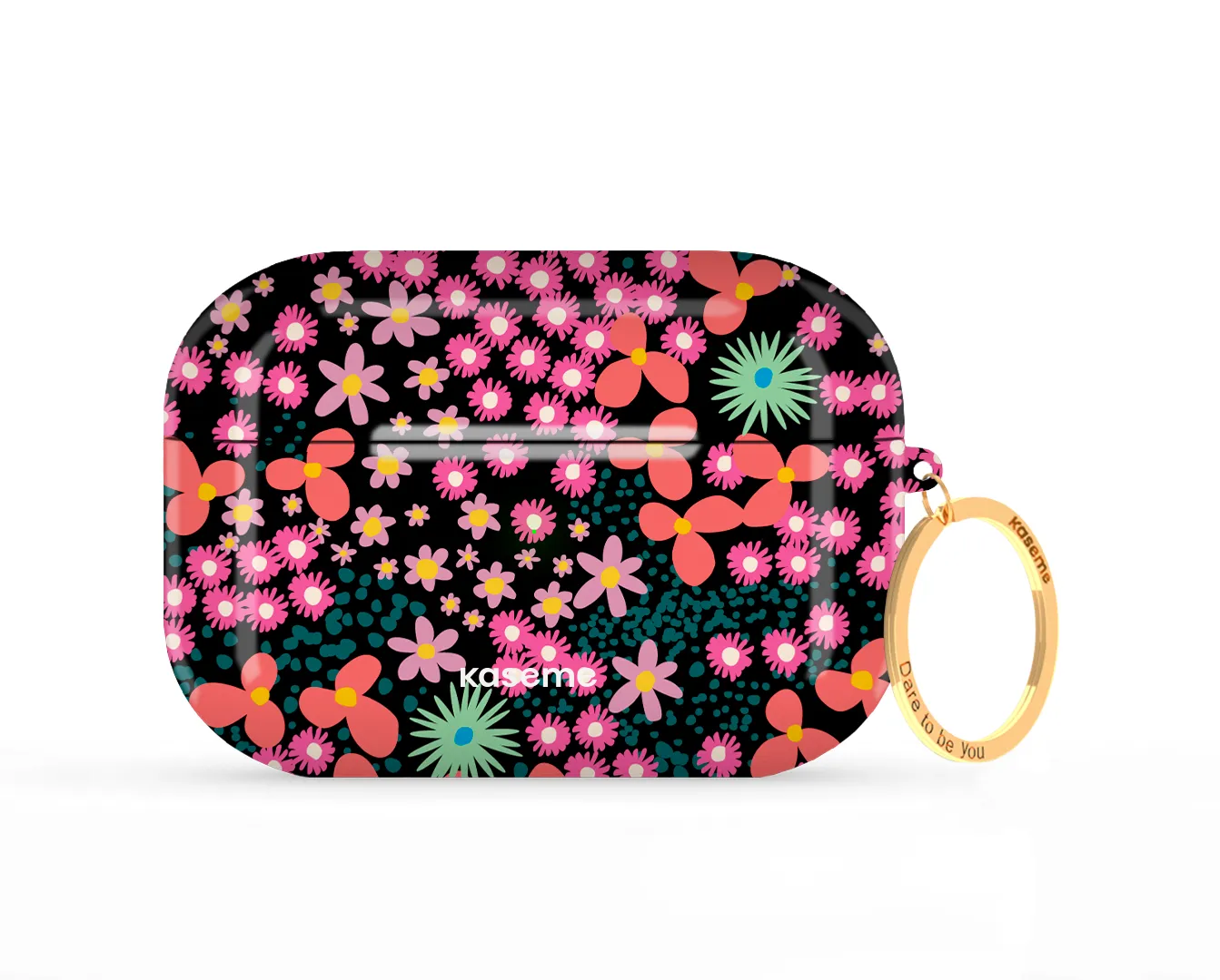 Azalea Black AirPods Case