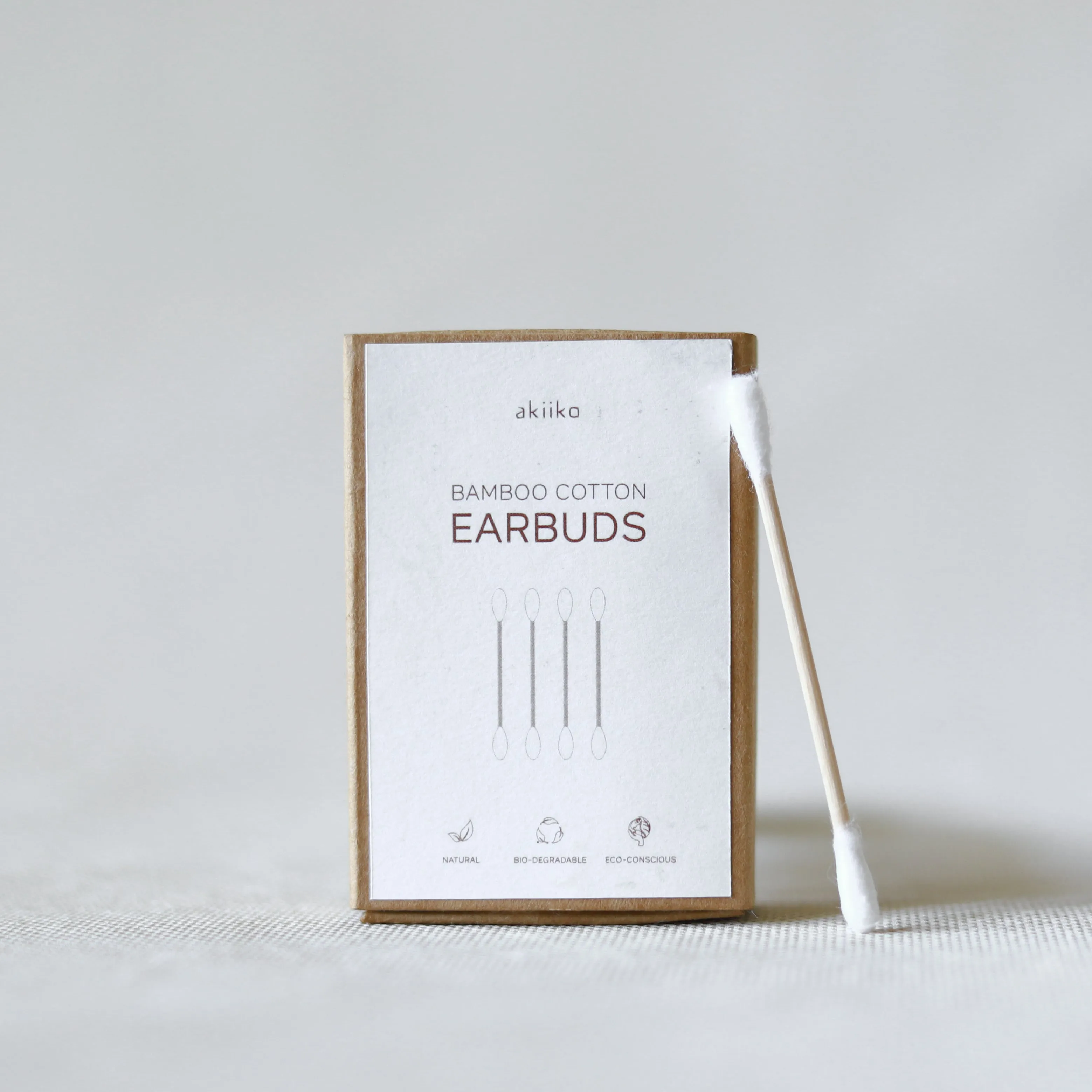Bamboo Cotton Earbuds