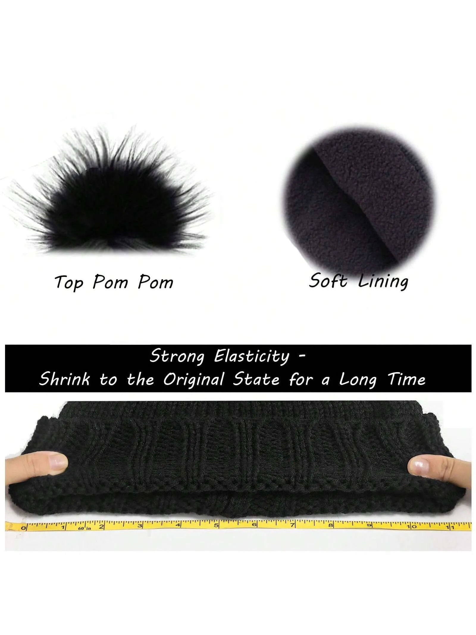 Beanie Hat For Men Women Unisex Wireless Music Hat