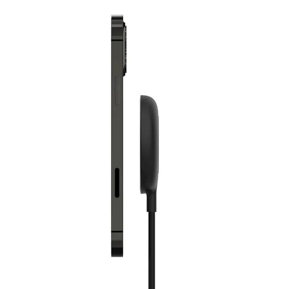 Belkin Magnetic Wireless Charger 7.5W for MagSafe iPhones - Black & White