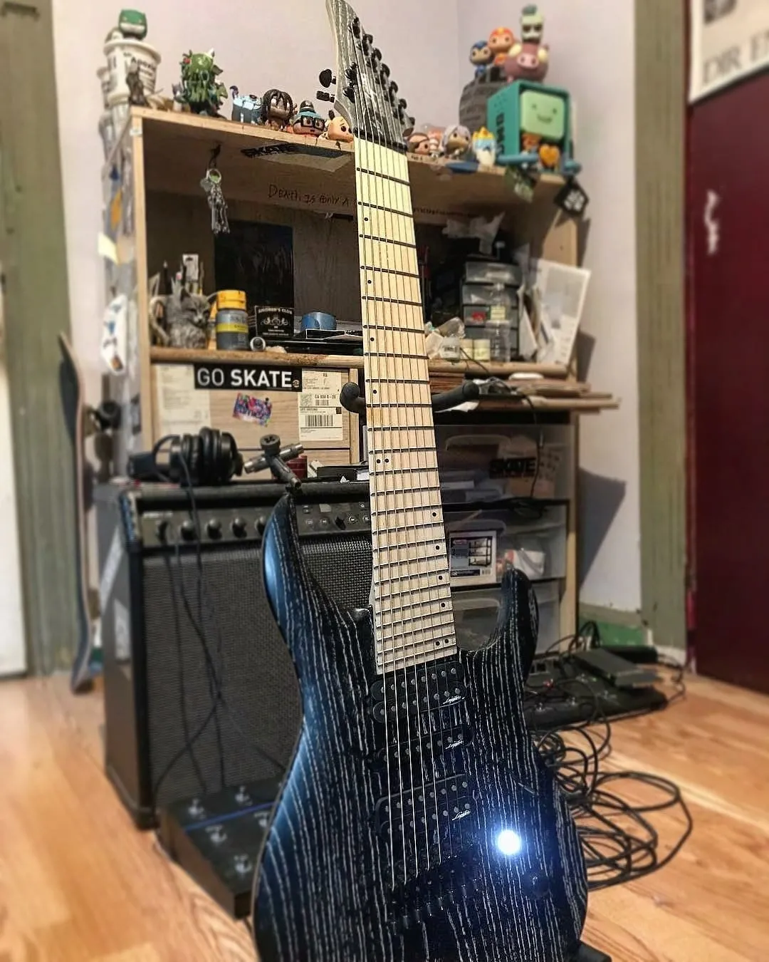 Black Stealth, LED Guitar Killswitch
