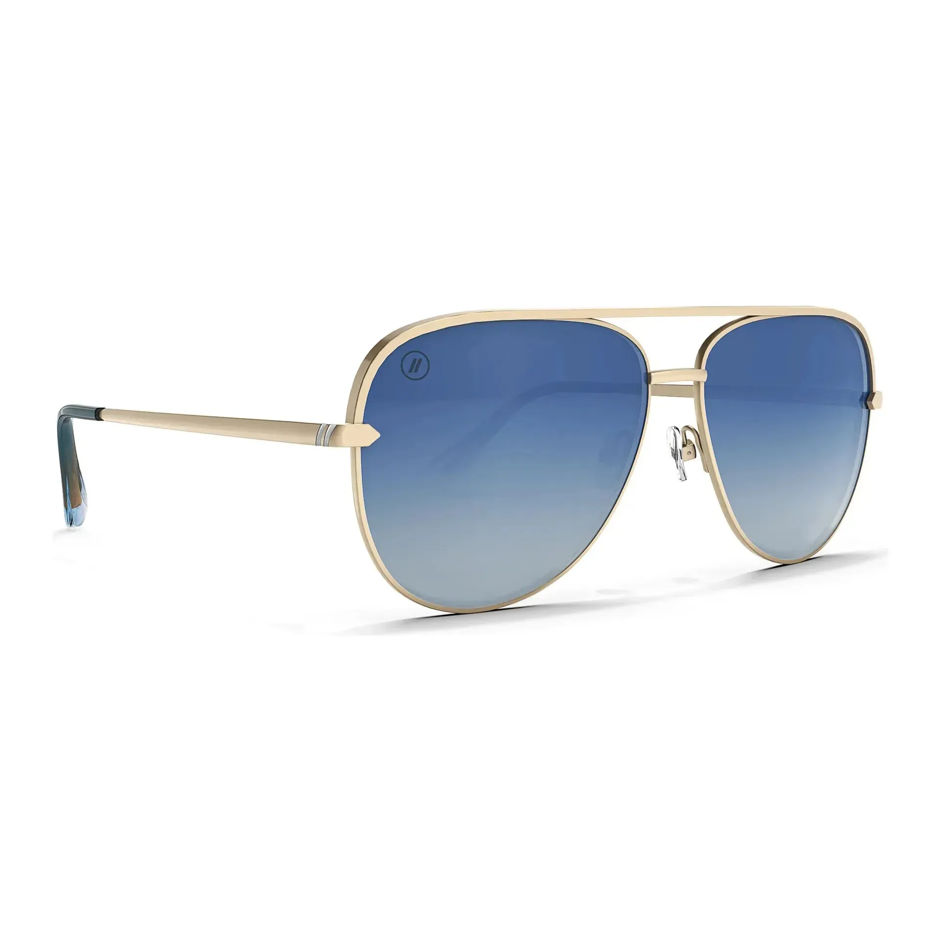 Blenders Shadow Matte Gold Sunglasses BE5605
