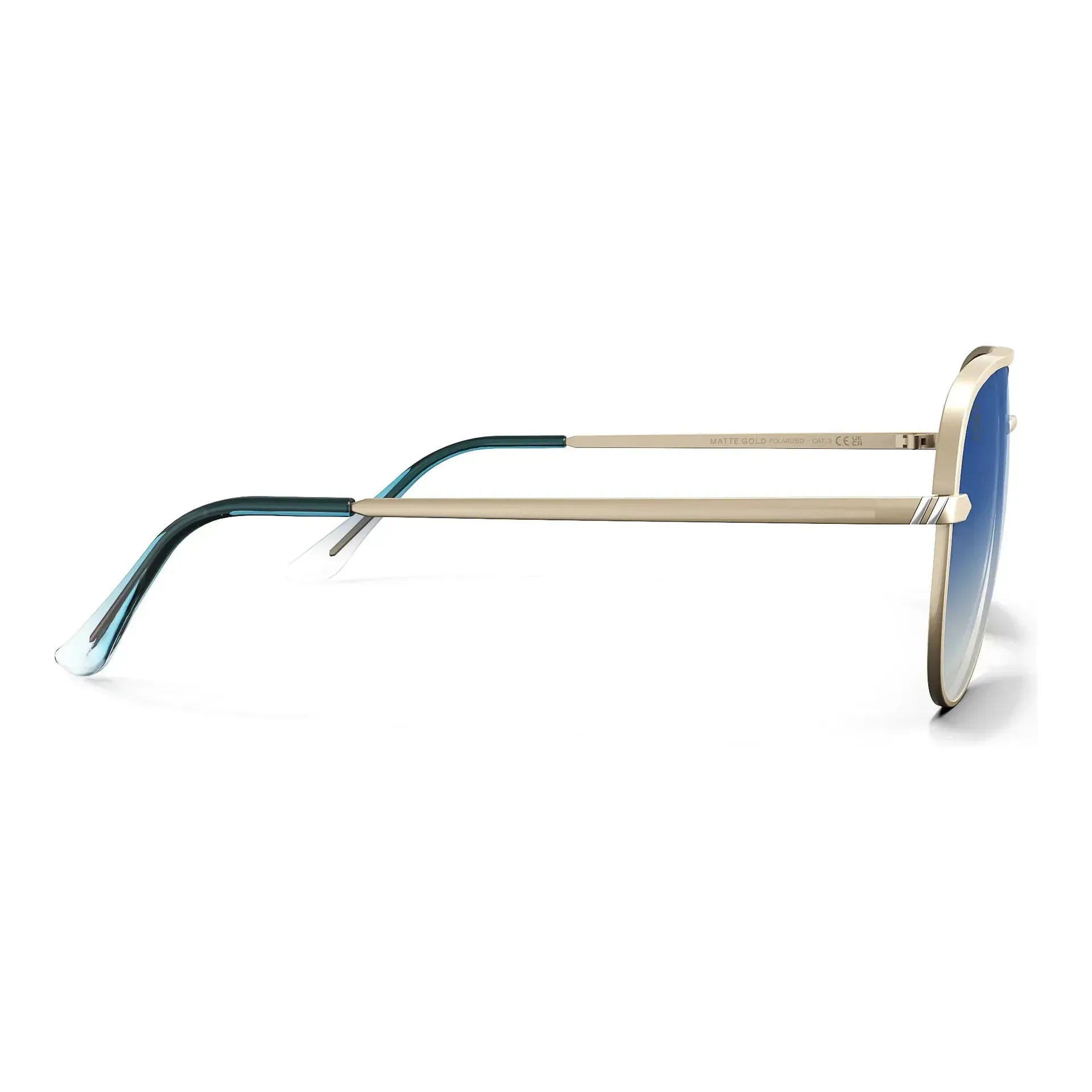 Blenders Shadow Matte Gold Sunglasses BE5605
