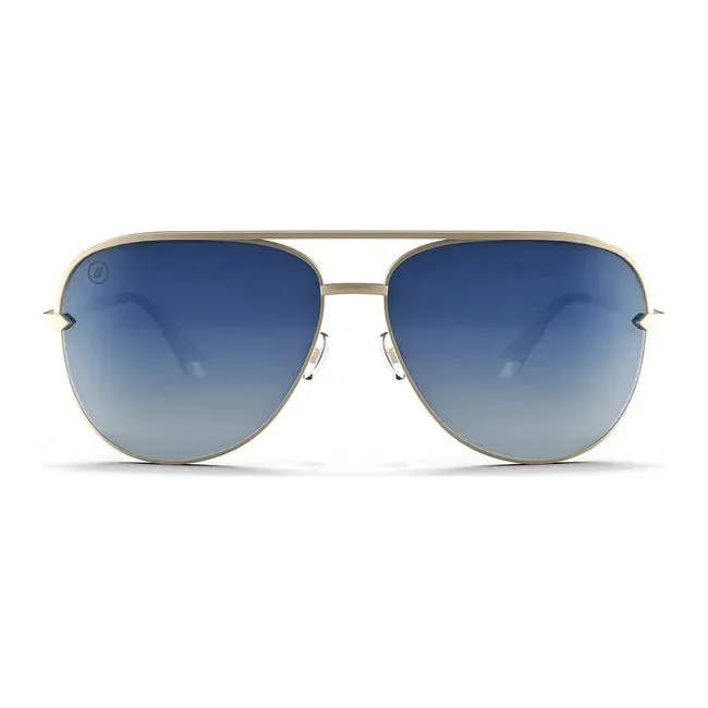 Blenders Shadow Matte Gold Sunglasses BE5605