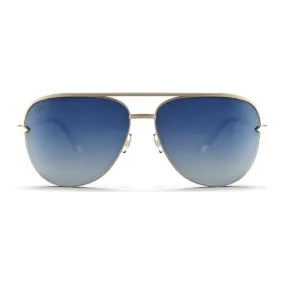 Blenders Shadow Matte Gold Sunglasses BE5605