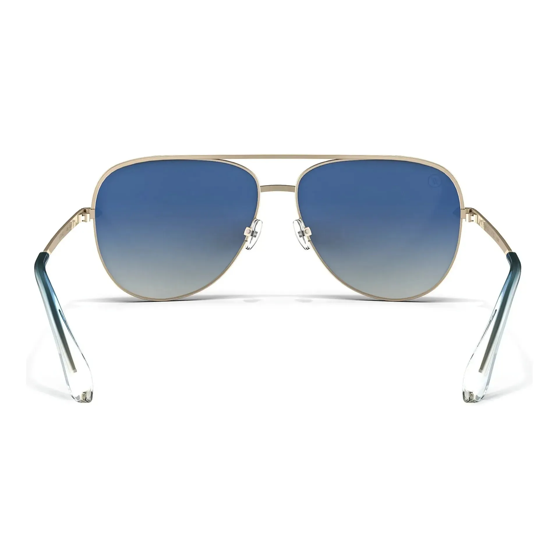Blenders Shadow Matte Gold Sunglasses BE5605