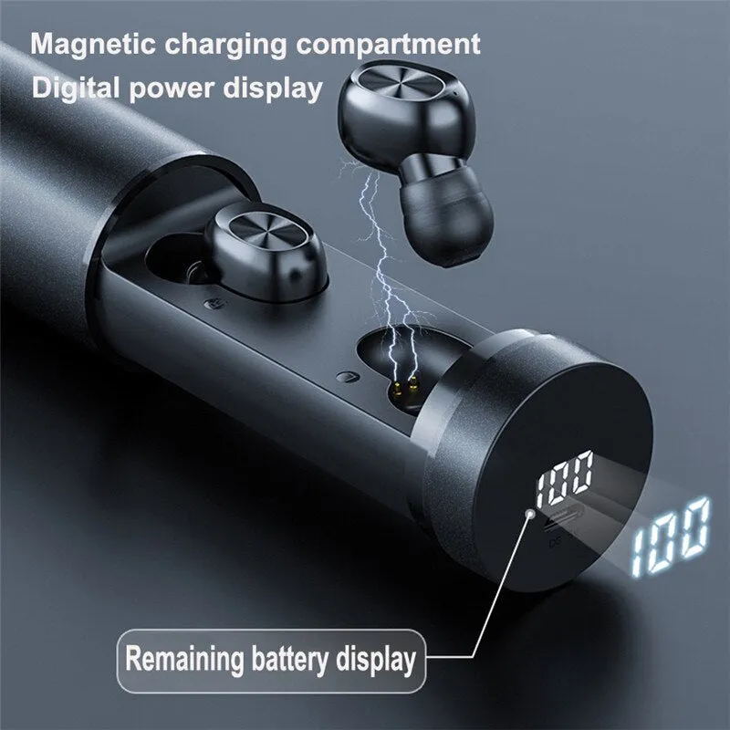 Bluetooth Wireless Earbuds - With Mic - Waterproof
