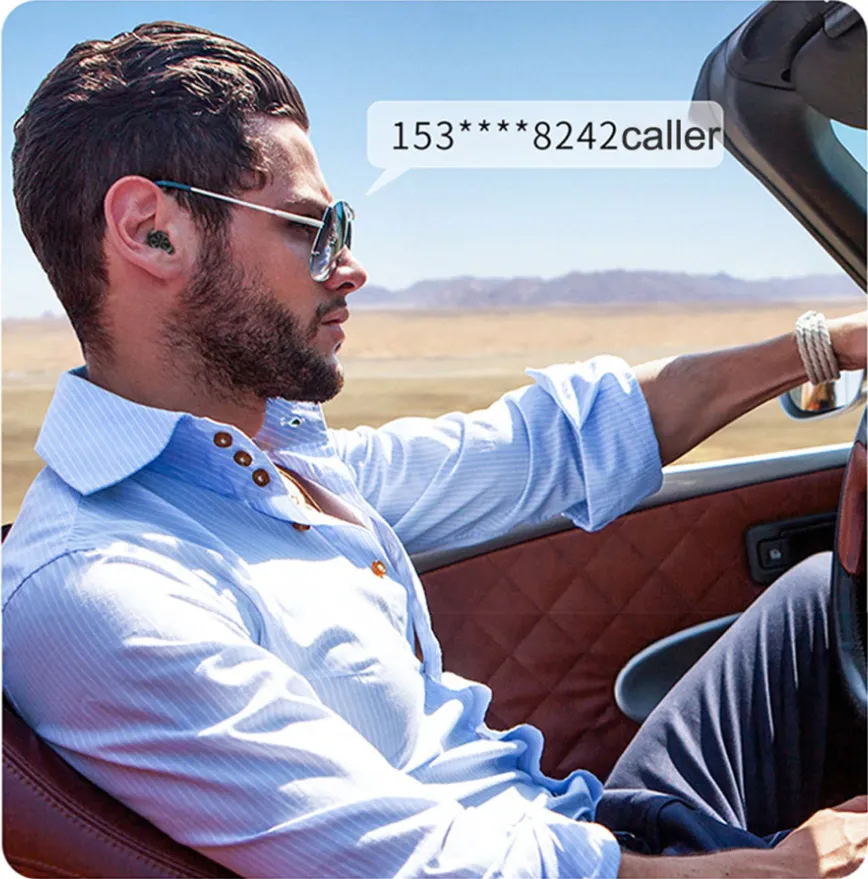 Bluetooth Wireless Earbuds - With Mic - Waterproof