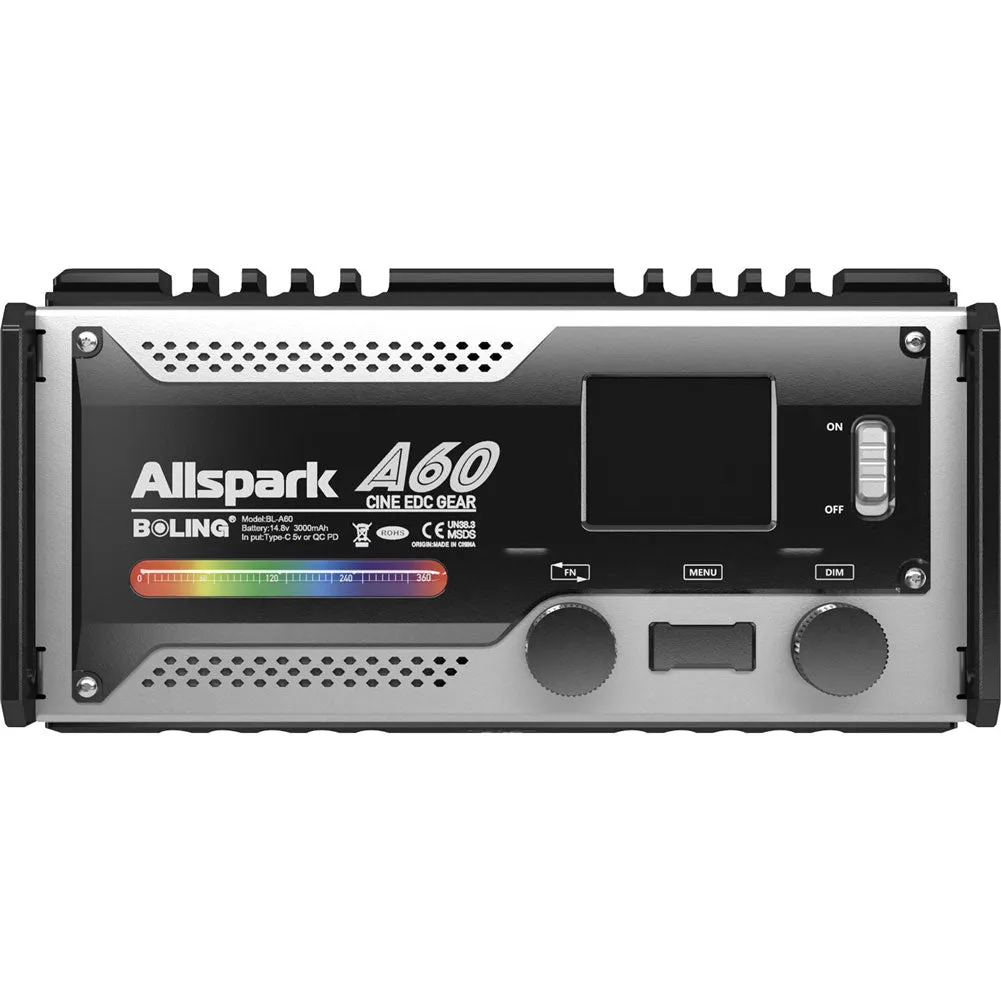 Boling BL-A60 Pocket RGB LED On-Camera Video Light (OPEN BOX)