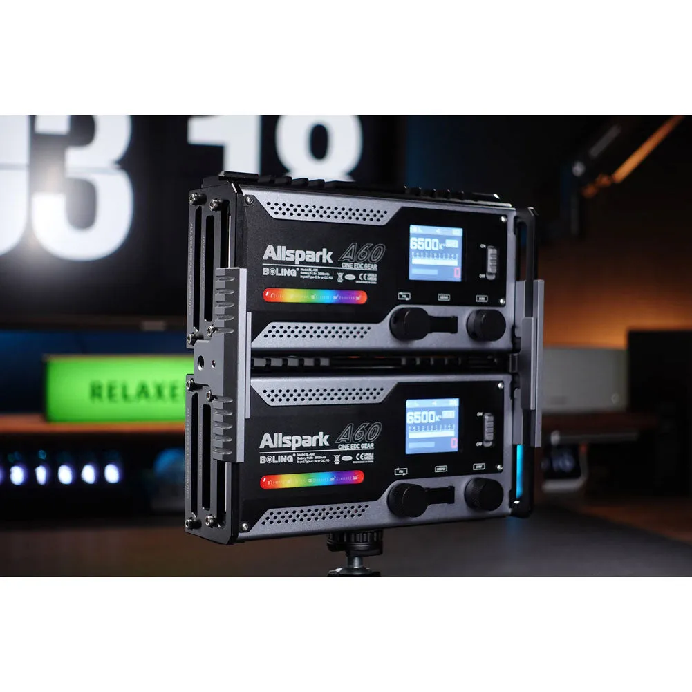 Boling BL-A60 Pocket RGB LED On-Camera Video Light (OPEN BOX)